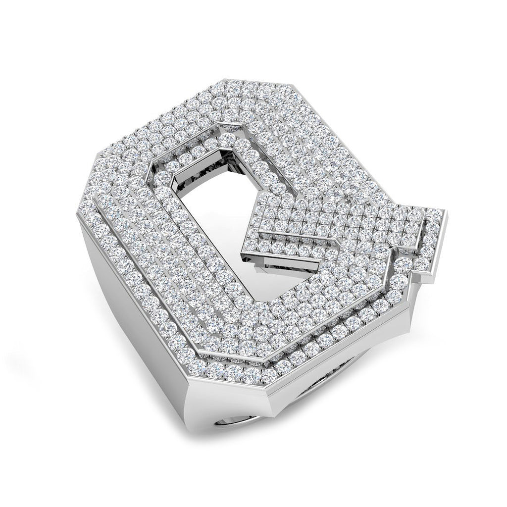 SR3392-Q — Ring - 9k White Gold
