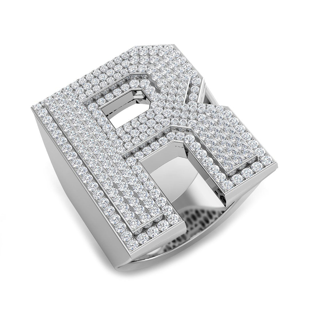 SR3392-R — Ring - 9k White Gold