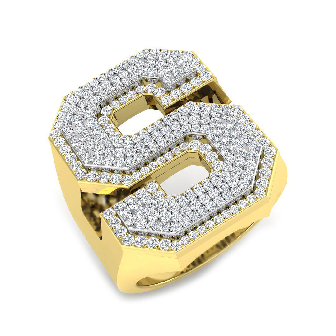 SR3392-S — Ring - 9k Two Tone