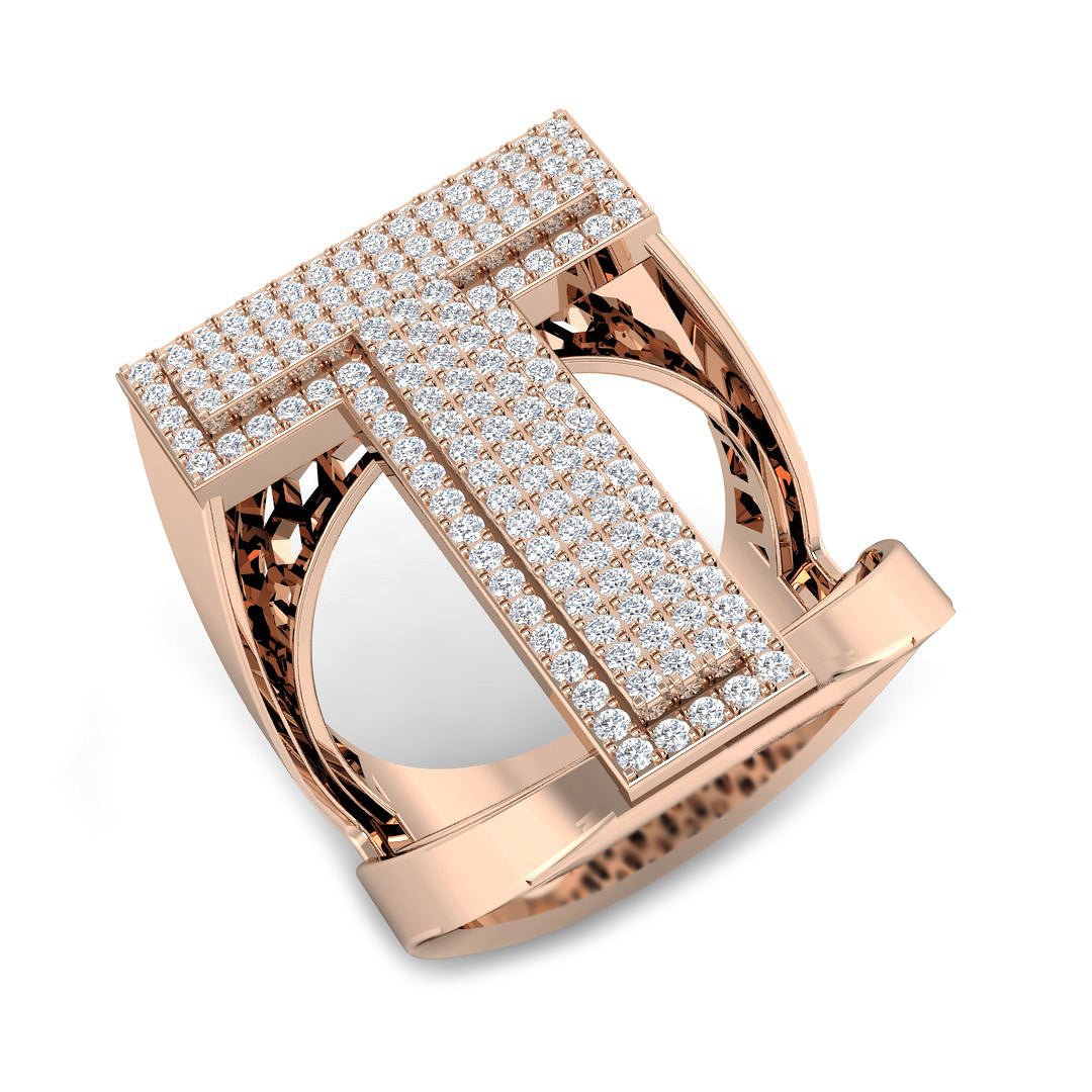 SR3392-T — Ring - 9k Rose Gold