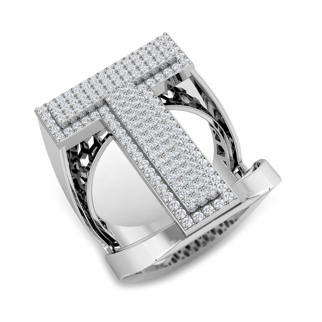SR3392-T — Ring - 9k White Gold
