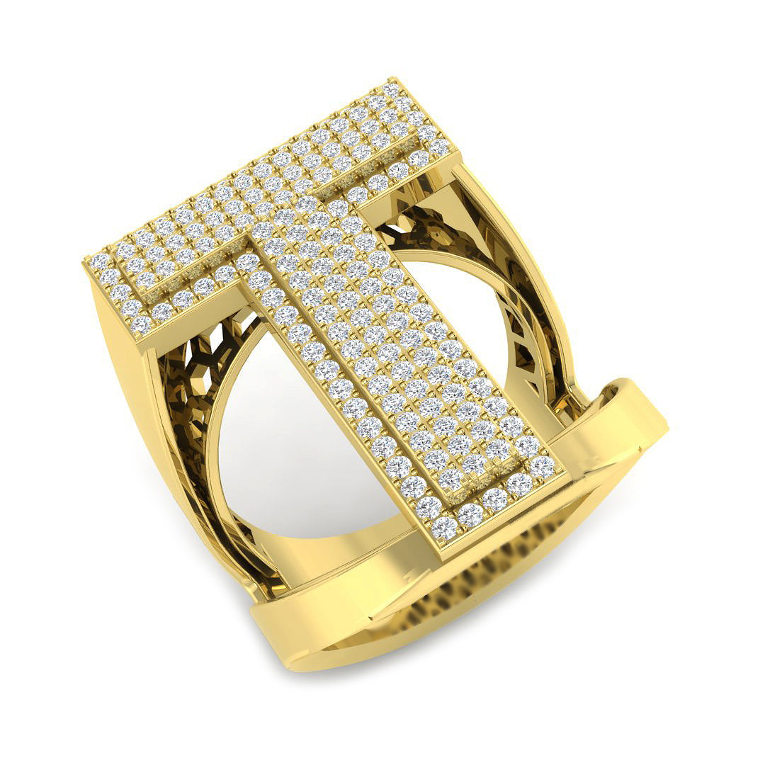SR3392-T — Ring - 9k Yellow Gold