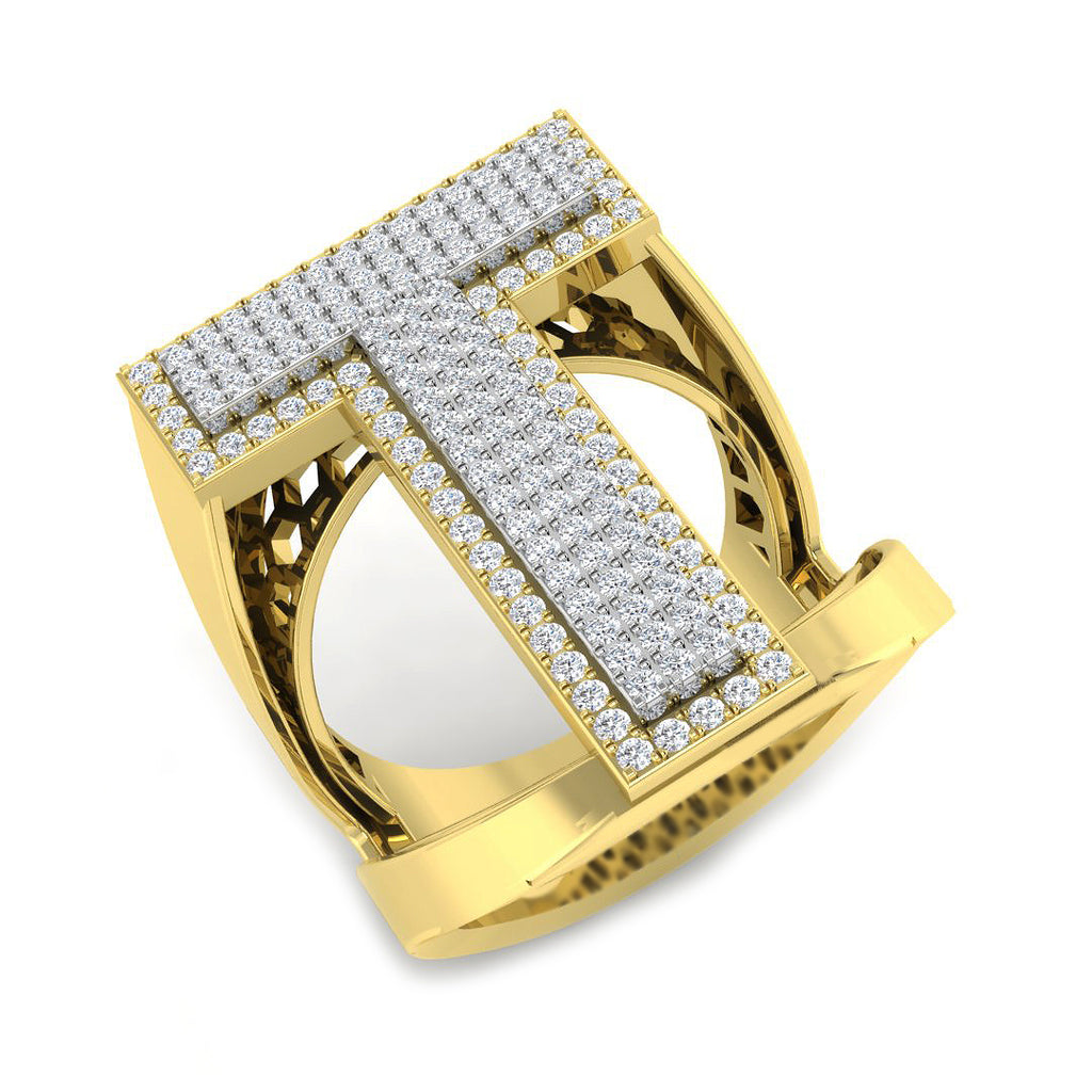 SR3392-T — Ring - 9k Two Tone
