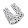 SR3392-U — Ring - 9k White Gold