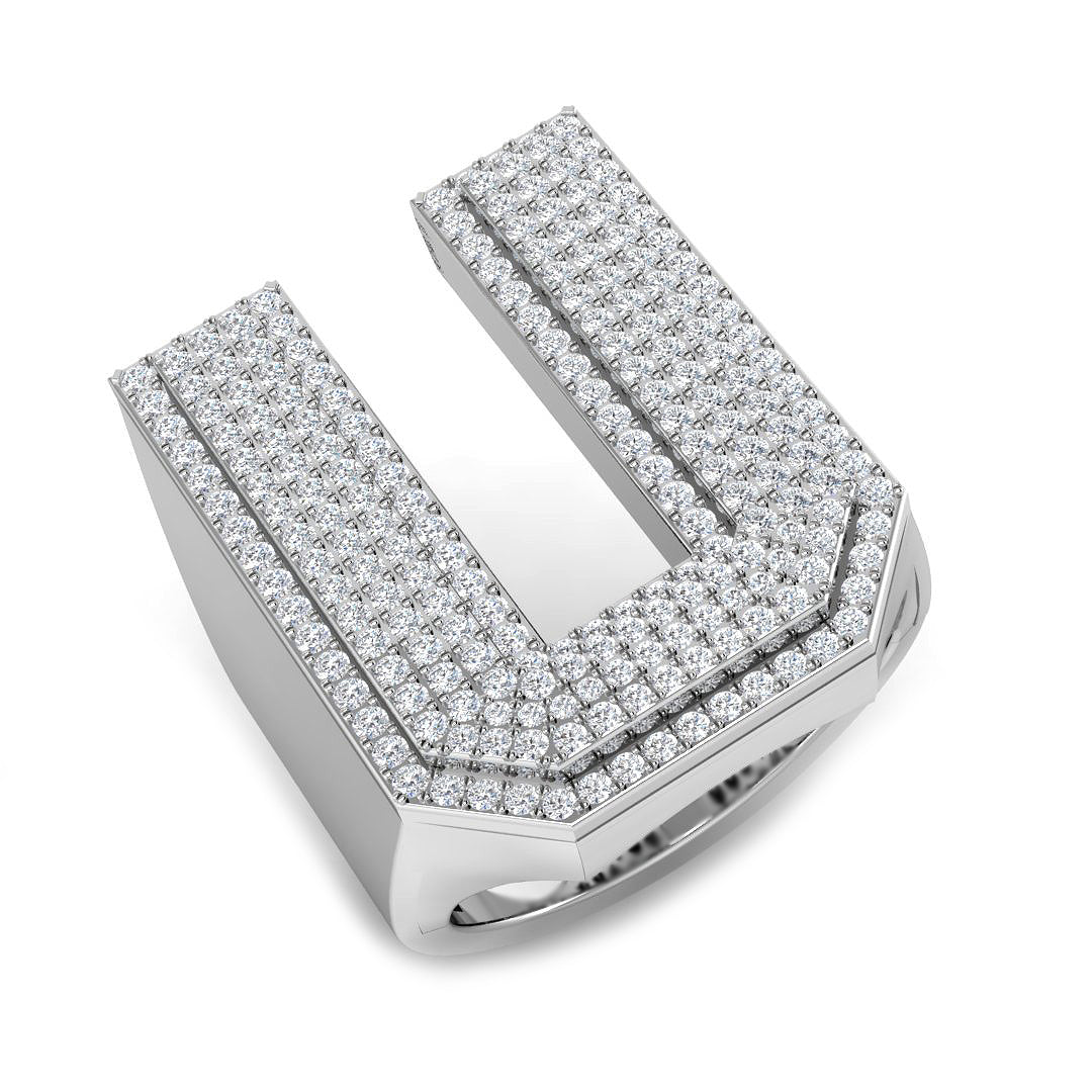 SR3392-U — Ring - 9k White Gold