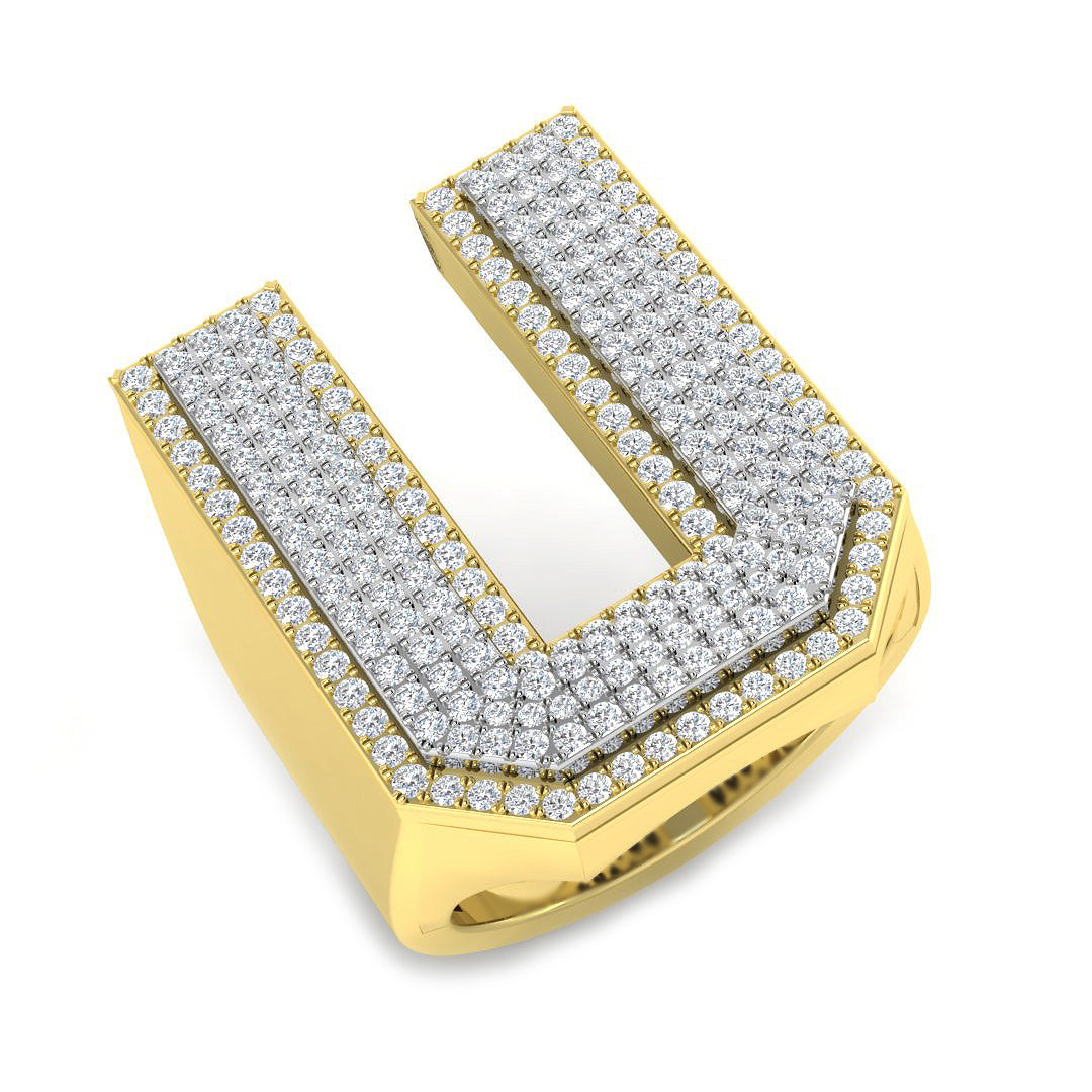 SR3392-U — Ring - 9k Two Tone