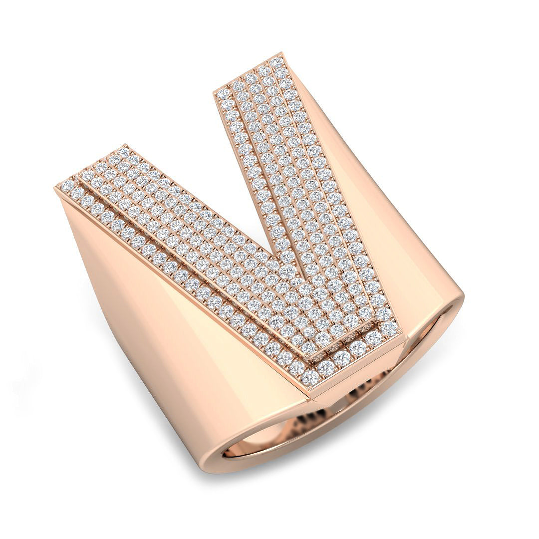 SR3392-V — Ring - 9k Rose Gold