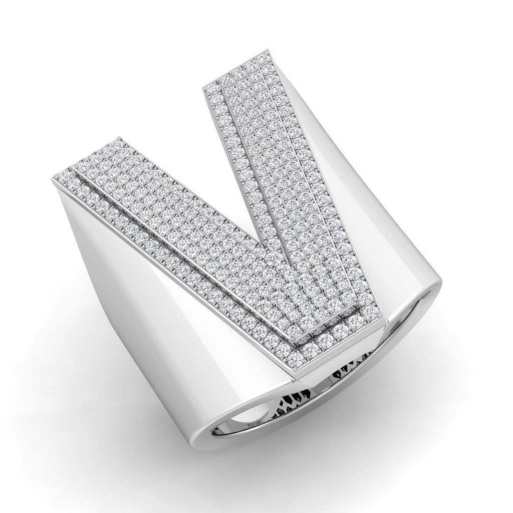 SR3392-V — Ring - Platinum Plat