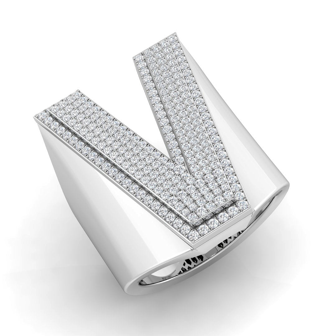 SR3392-V — Ring - Platinum Plat