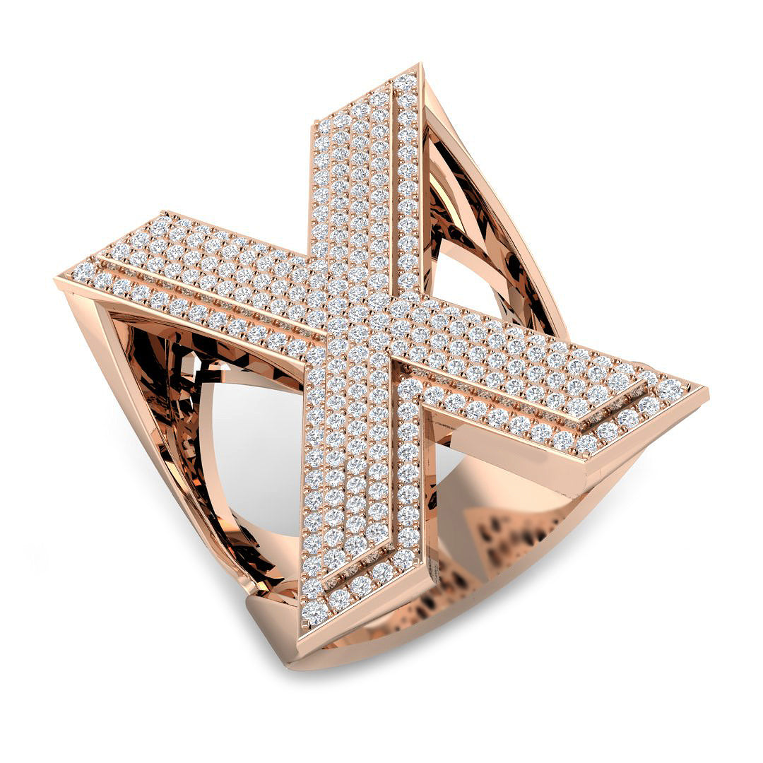 SR3392-X — Ring - 9k Rose Gold