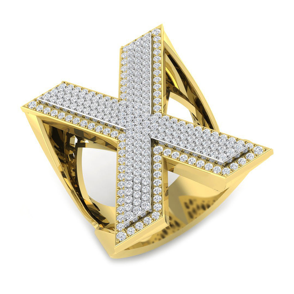 SR3392-X — Ring - 9k Two Tone
