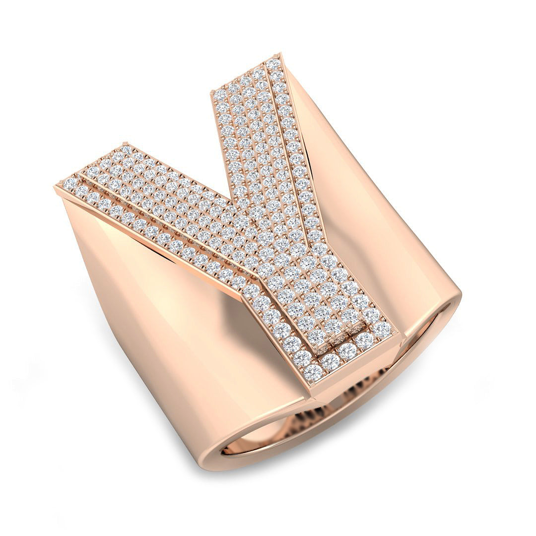 SR3392-Y — Ring - 9k Rose Gold