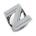 SR3392-Z — Ring - 9k White Gold