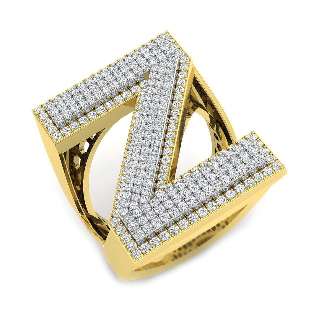 SR3392-Z — Ring - 9k Two Tone