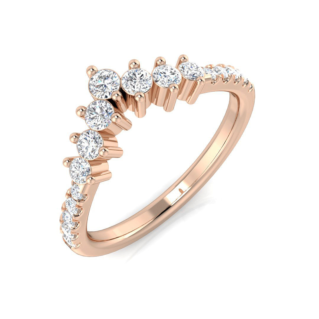 SR3396 — Ring - 9k Rose Gold
