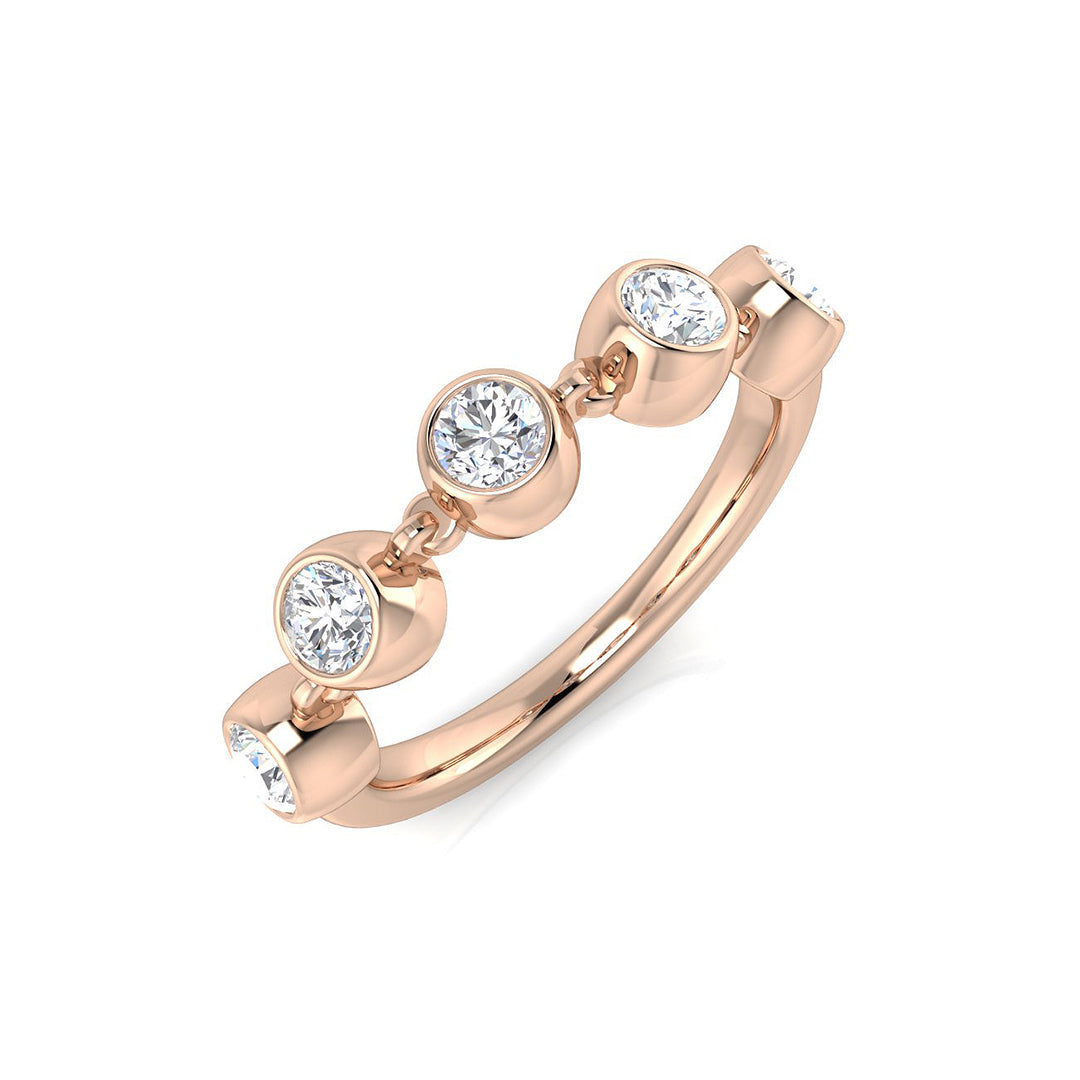 SR3398 — Ring - 9k Rose Gold