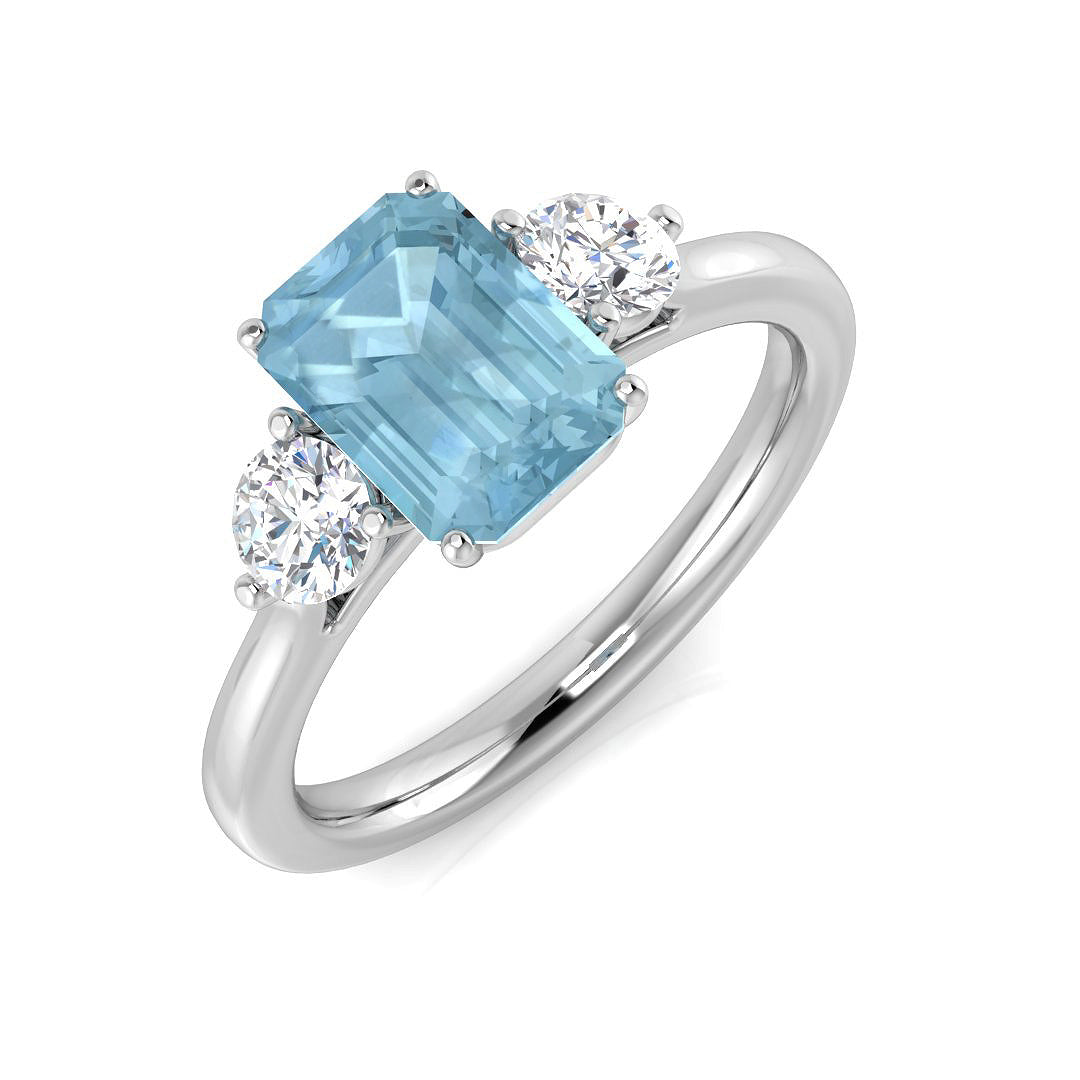 SR33 — Ring - 9k White Gold