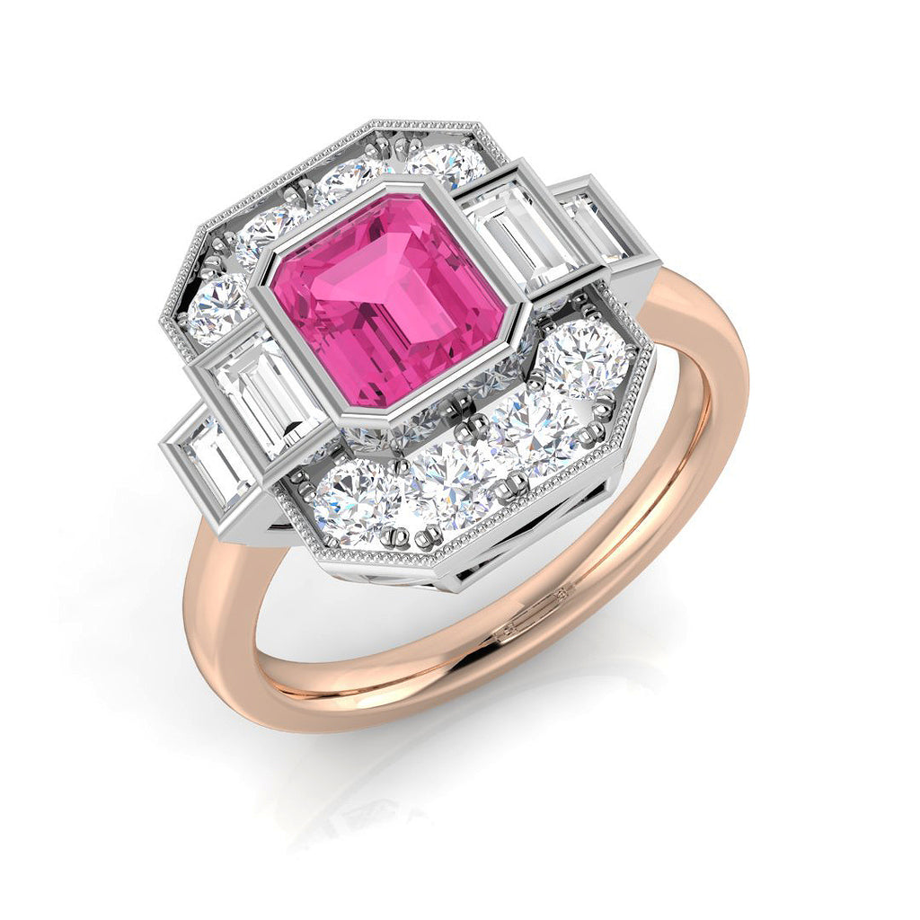 SR3401 — Ring - 9k Rose Gold