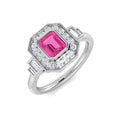 SR3404 — Ring - 9k White Gold