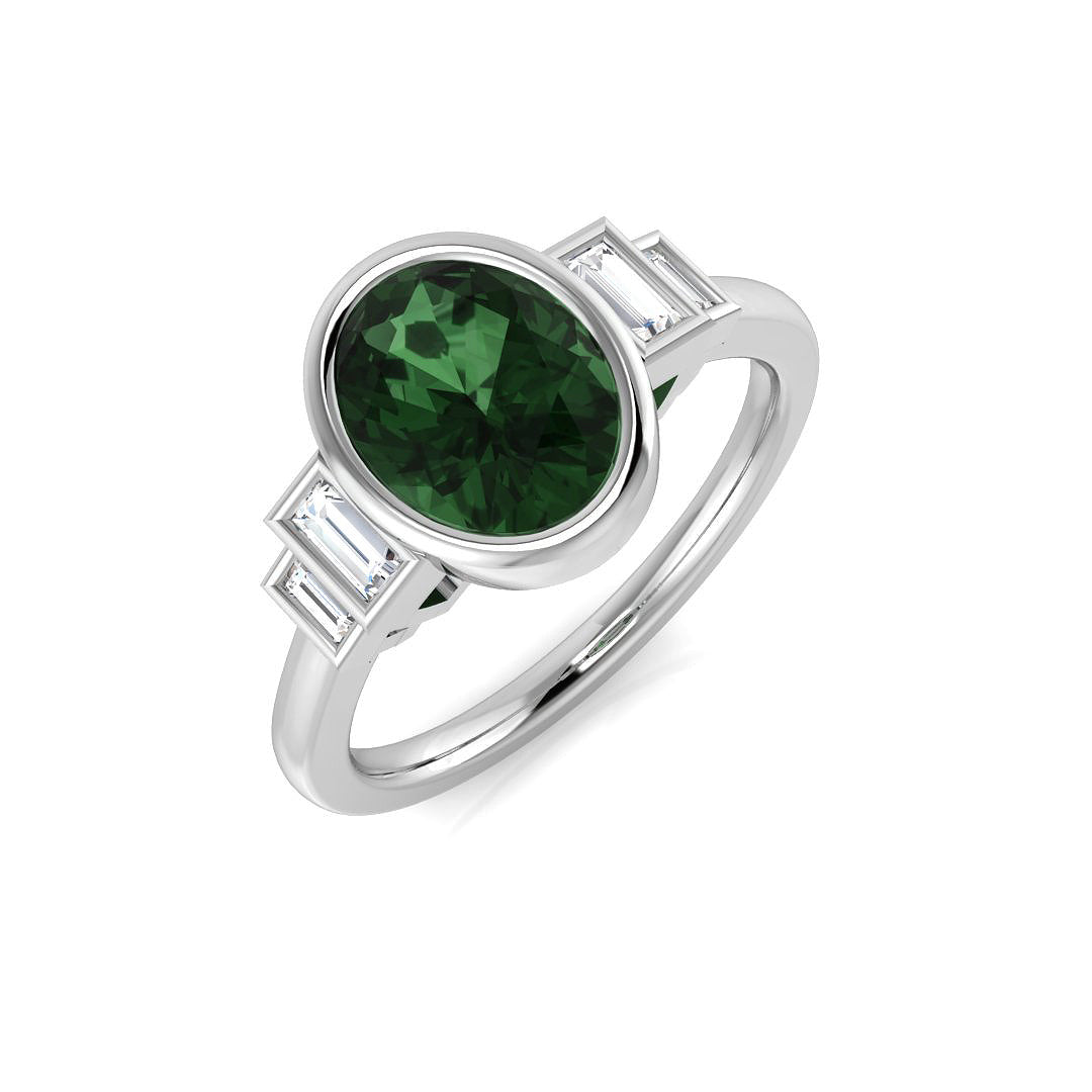 SR3416 — Ring - 9k White Gold