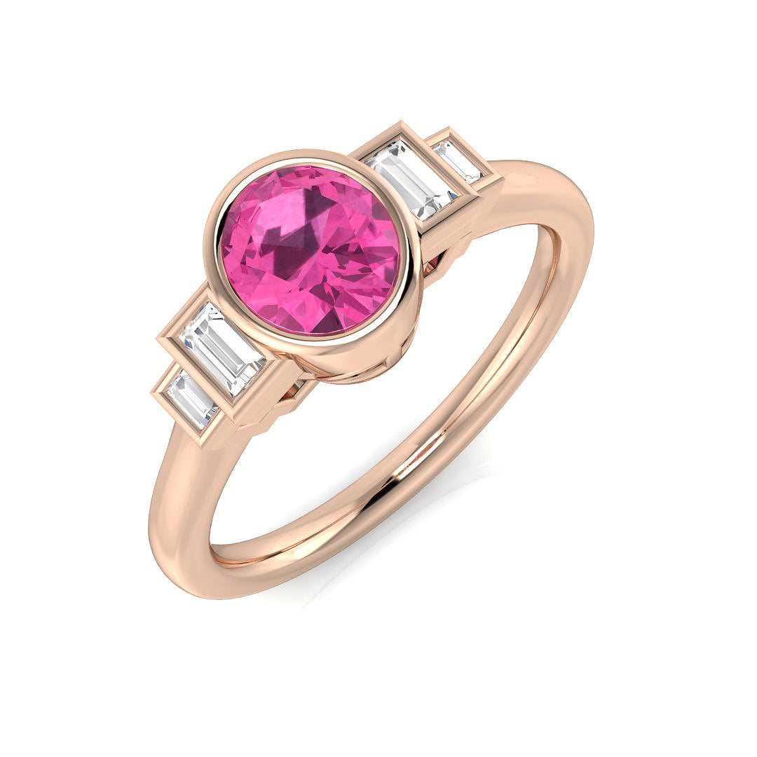 SR3418 — Ring - 9k Rose Gold