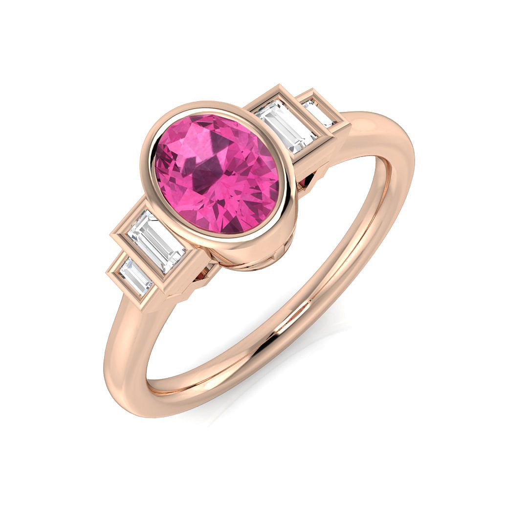 SR3419 — Ring - 9k Rose Gold
