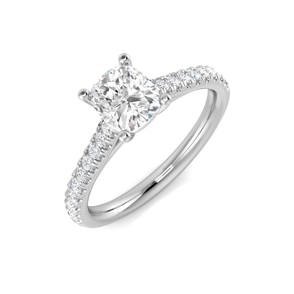 SR341 — Ring - 9k White Gold