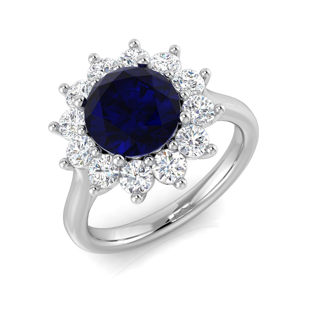 SR3428 — Ring - 9k White Gold