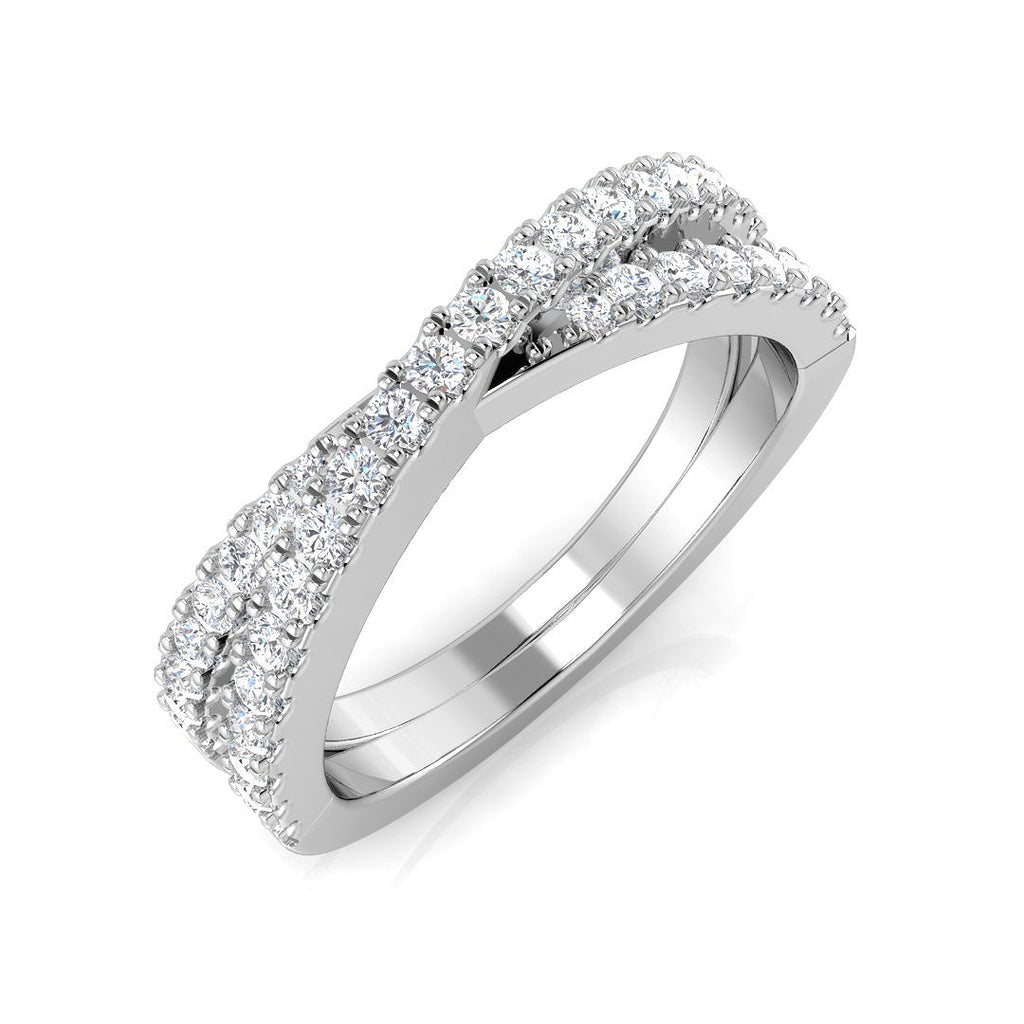 SR3438 — Ring - 9k White Gold