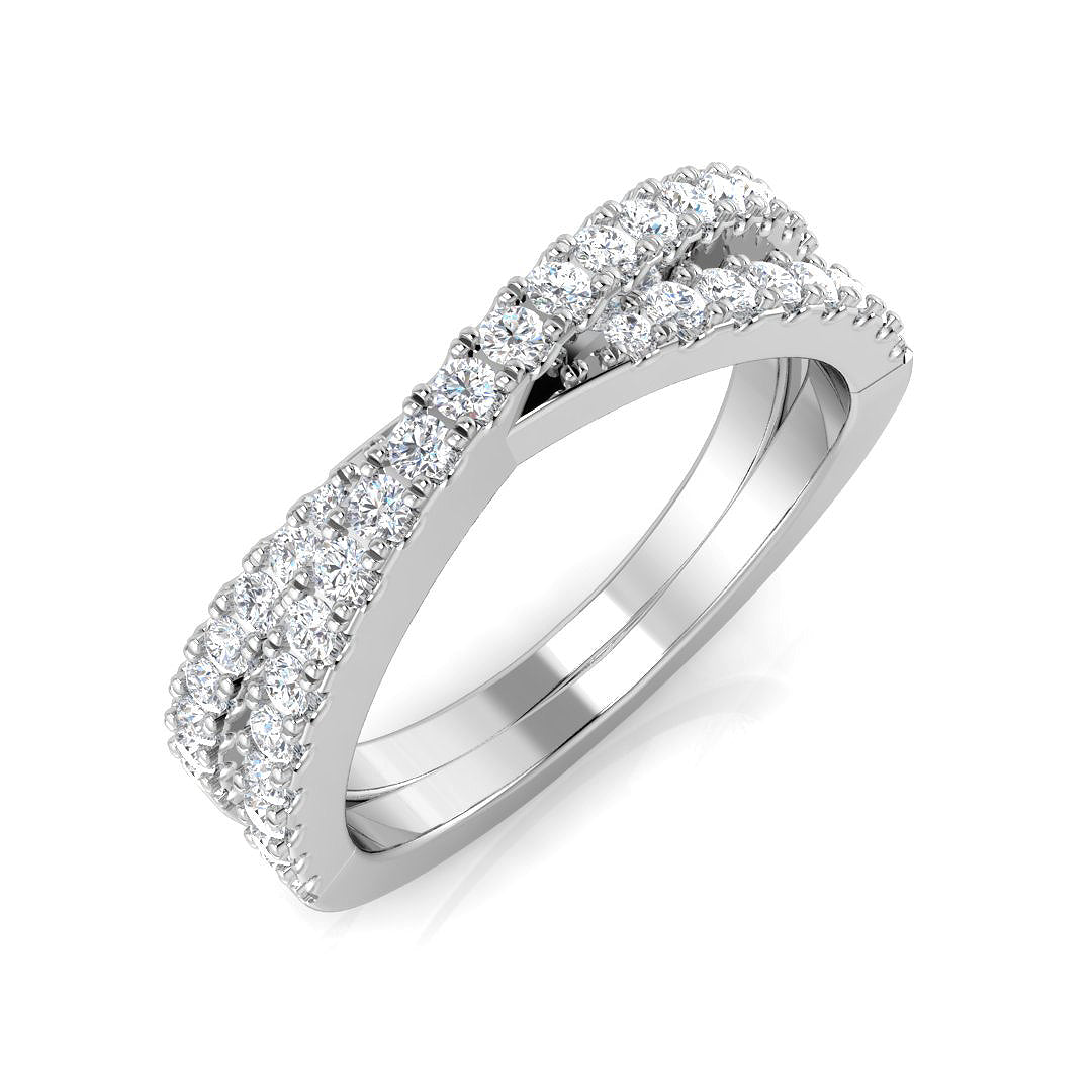 SR3438 — Ring - 9k White Gold