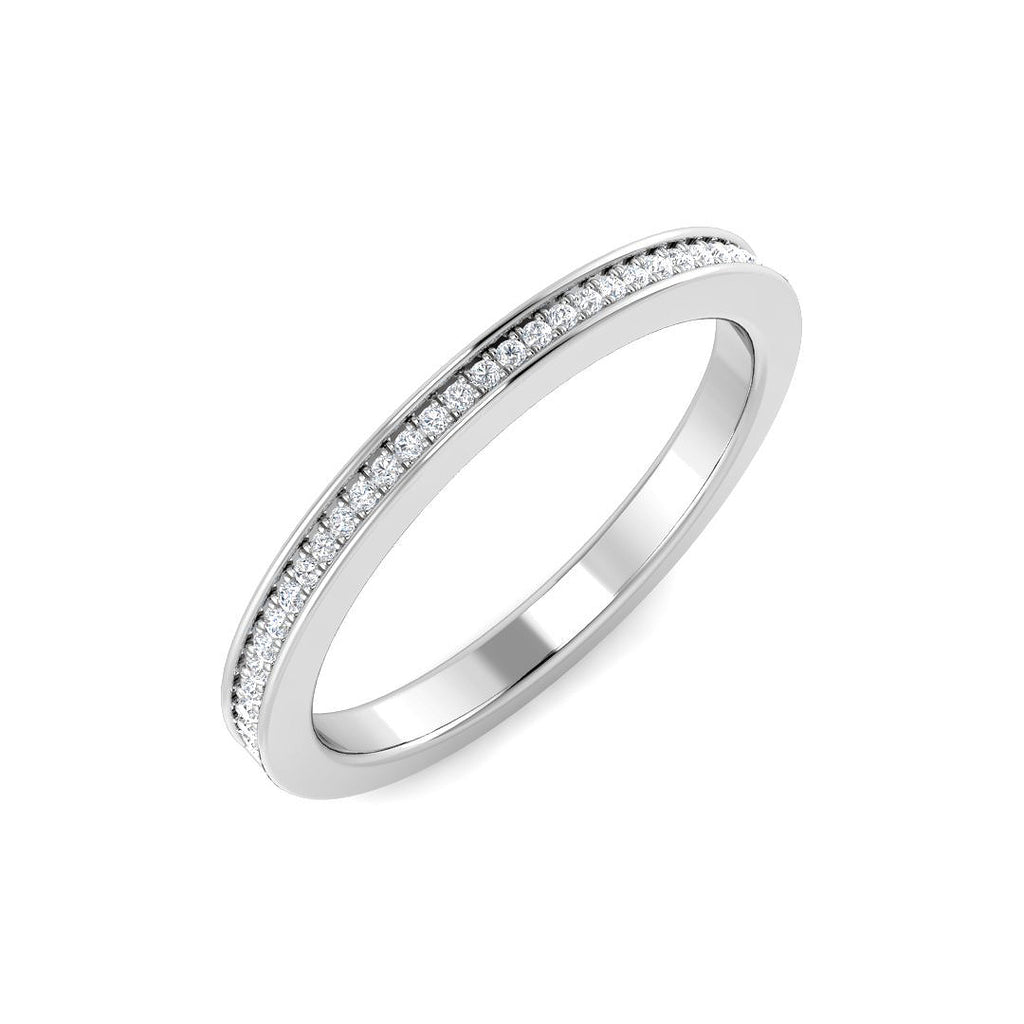 SR344A — Ring - 9k White Gold