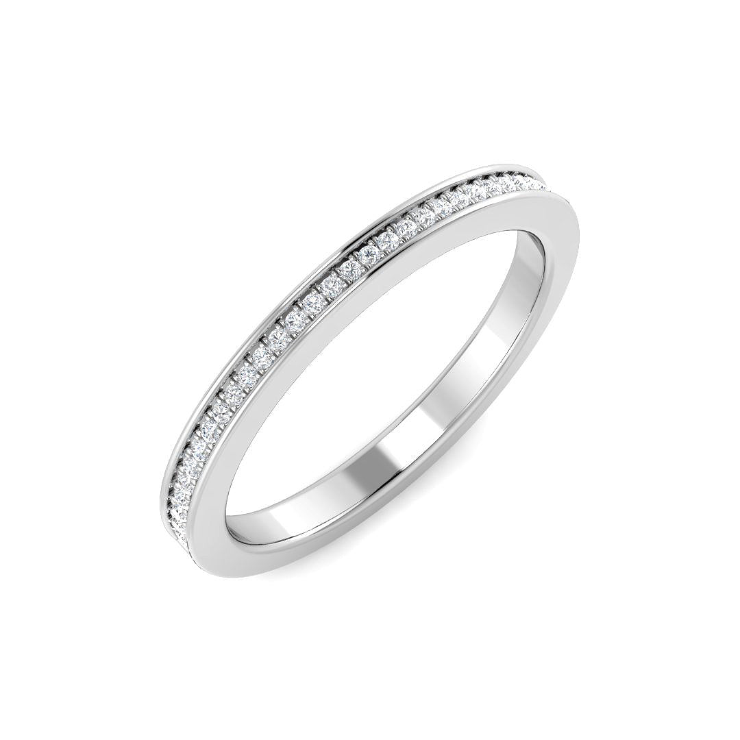 SR344A — Ring - 9k White Gold