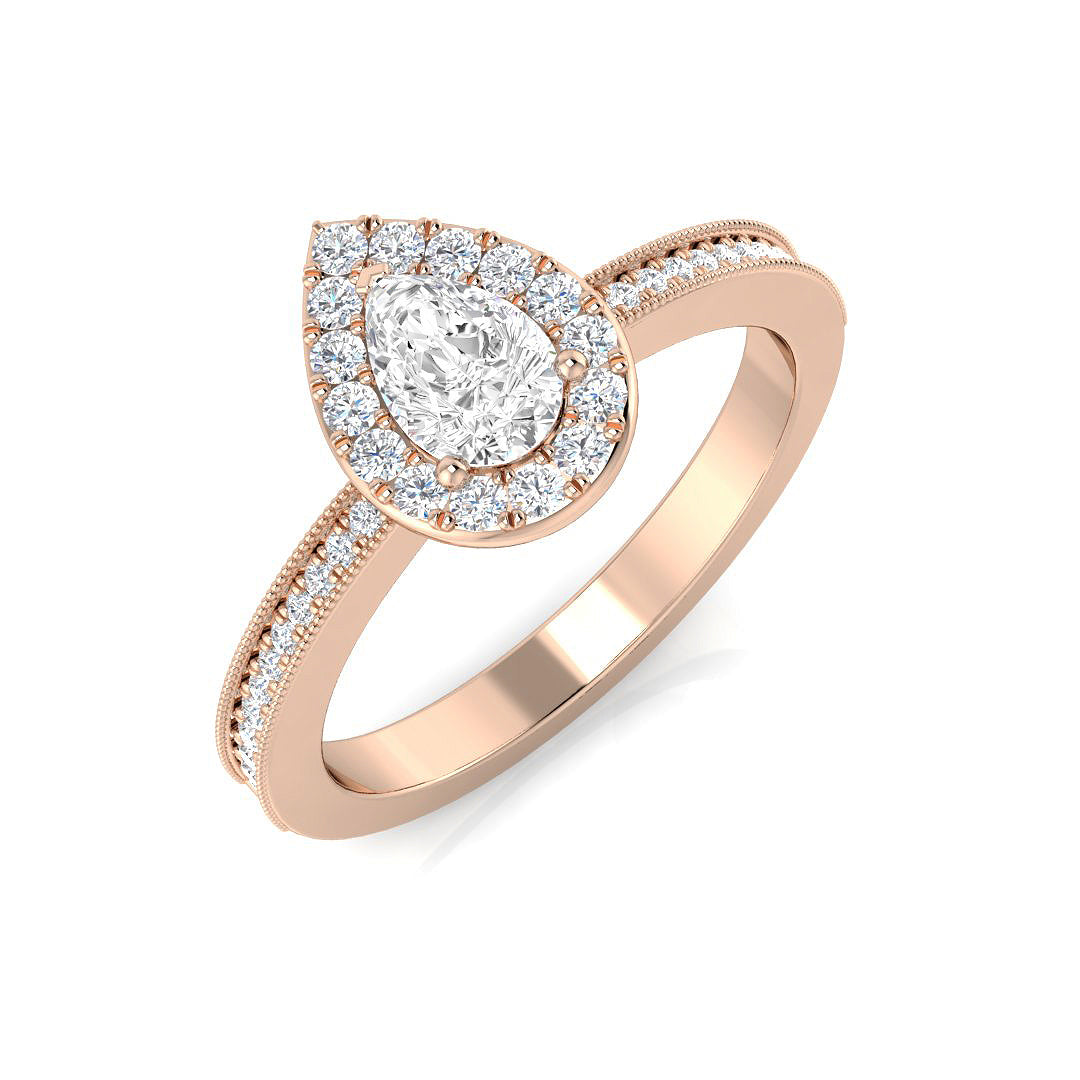 SR344 — Ring - 9k Rose Gold