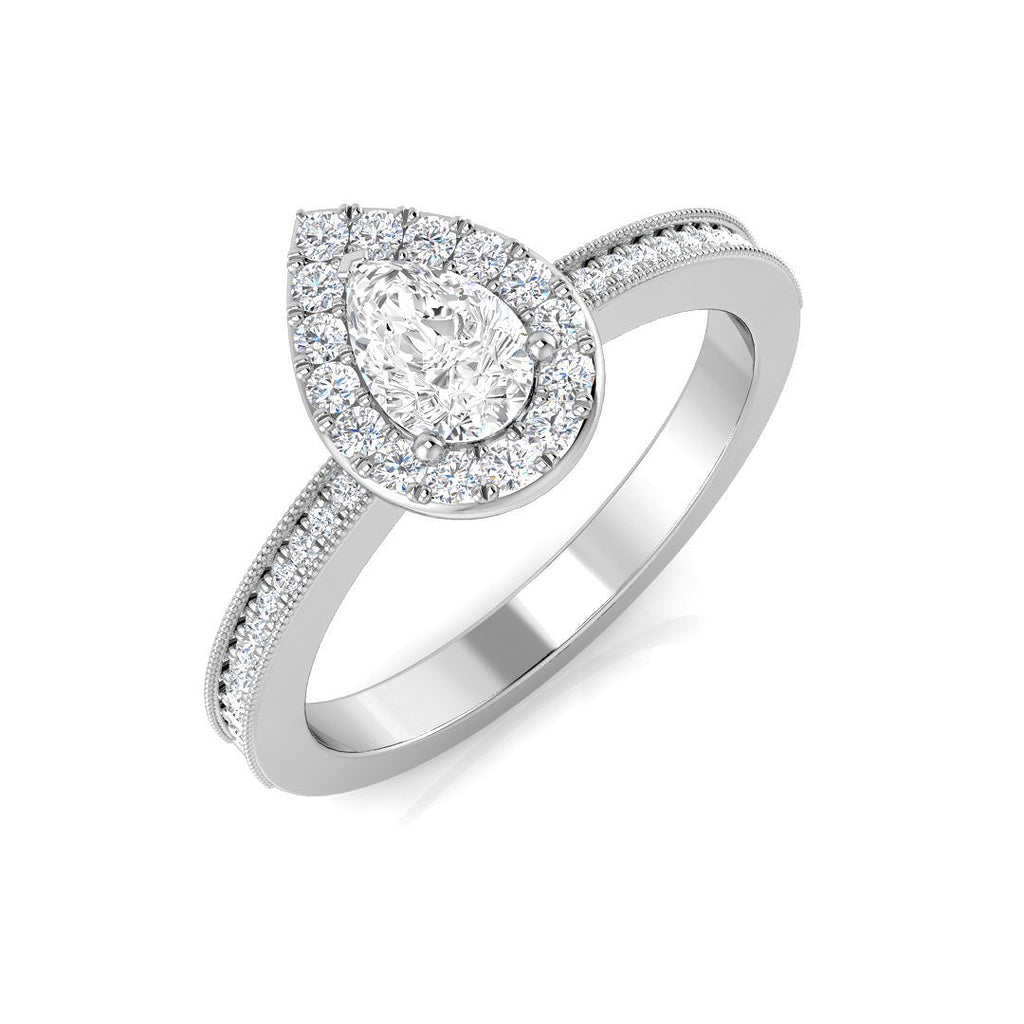 SR344 — Ring - 9k White Gold