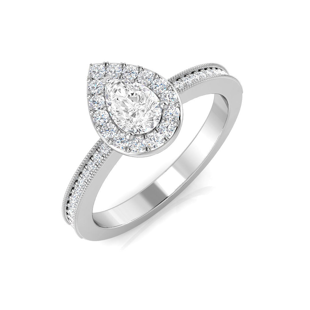 SR344 — Ring - 9k White Gold