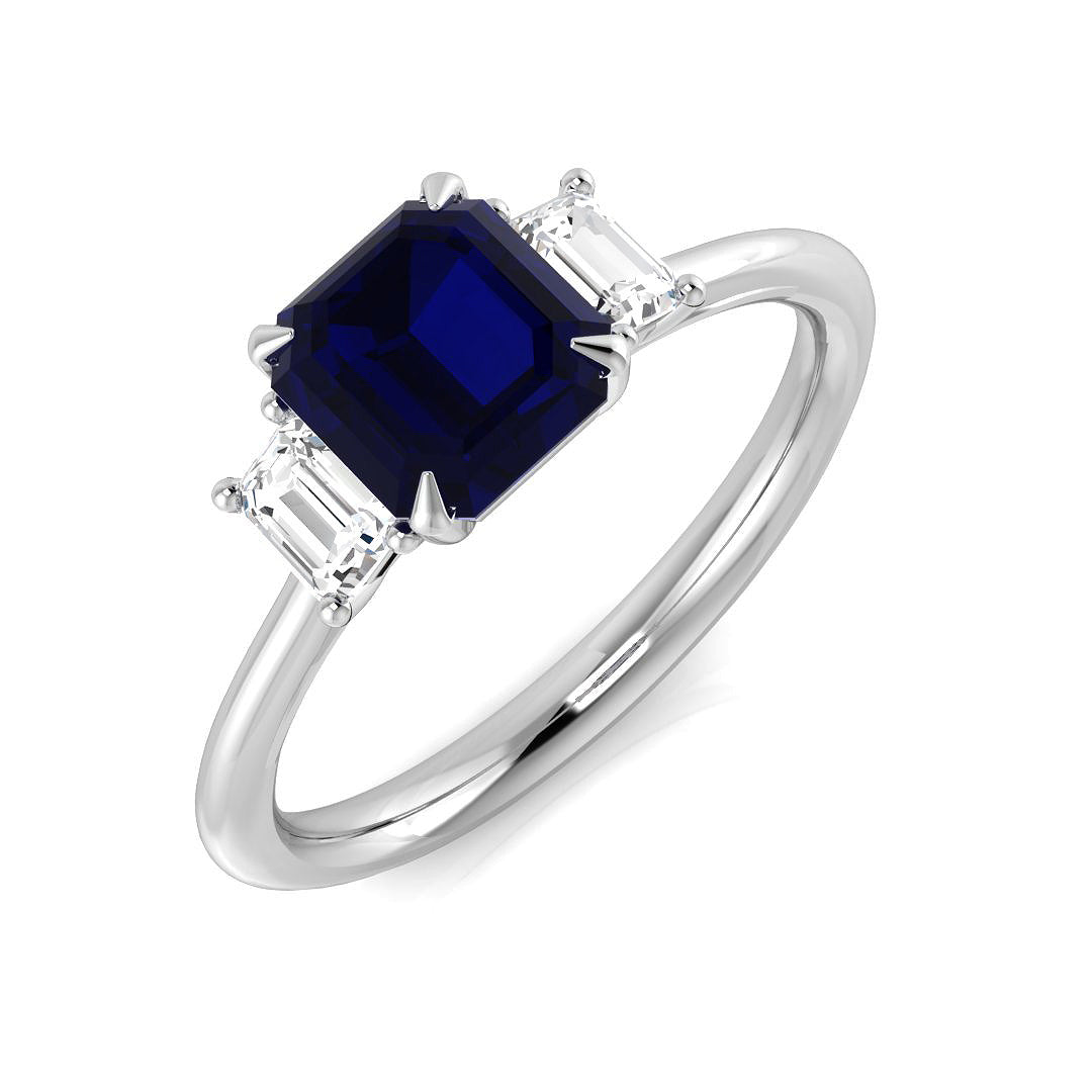 SR3460 — Ring - 9k White Gold