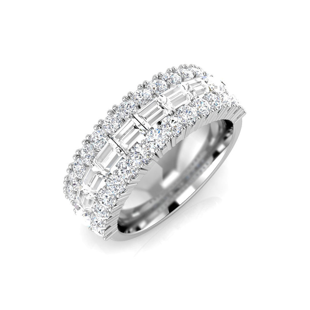 SR3466 — Ring - 9k White Gold