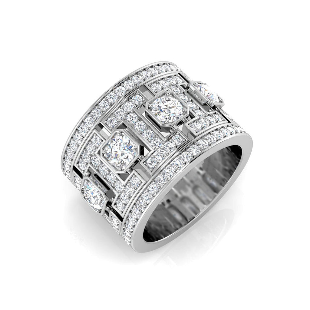 SR3467 — Ring - 9k White Gold