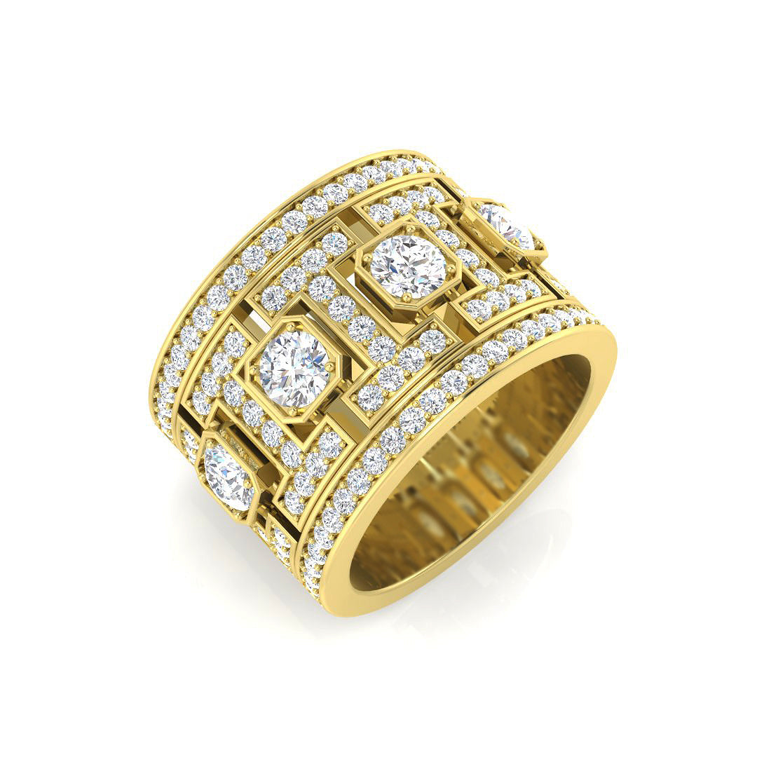 SR3467 — Ring - 9k Yellow Gold