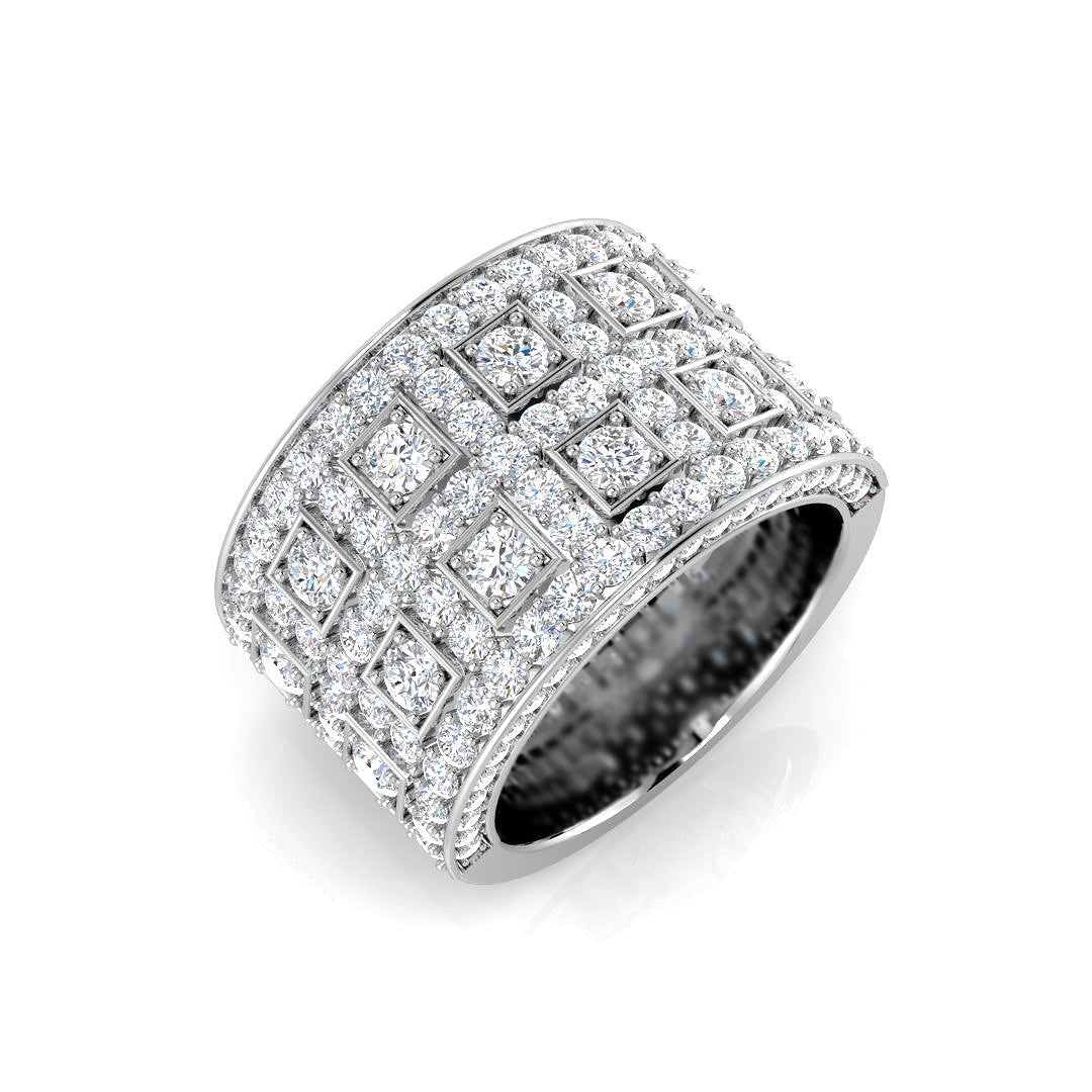 SR3477 — Ring - 9k White Gold