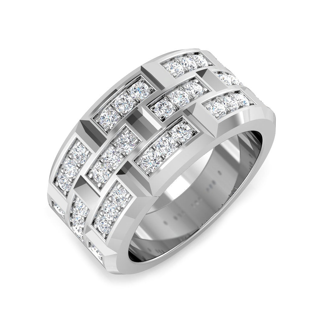 SR3479 — Ring - 9k White Gold