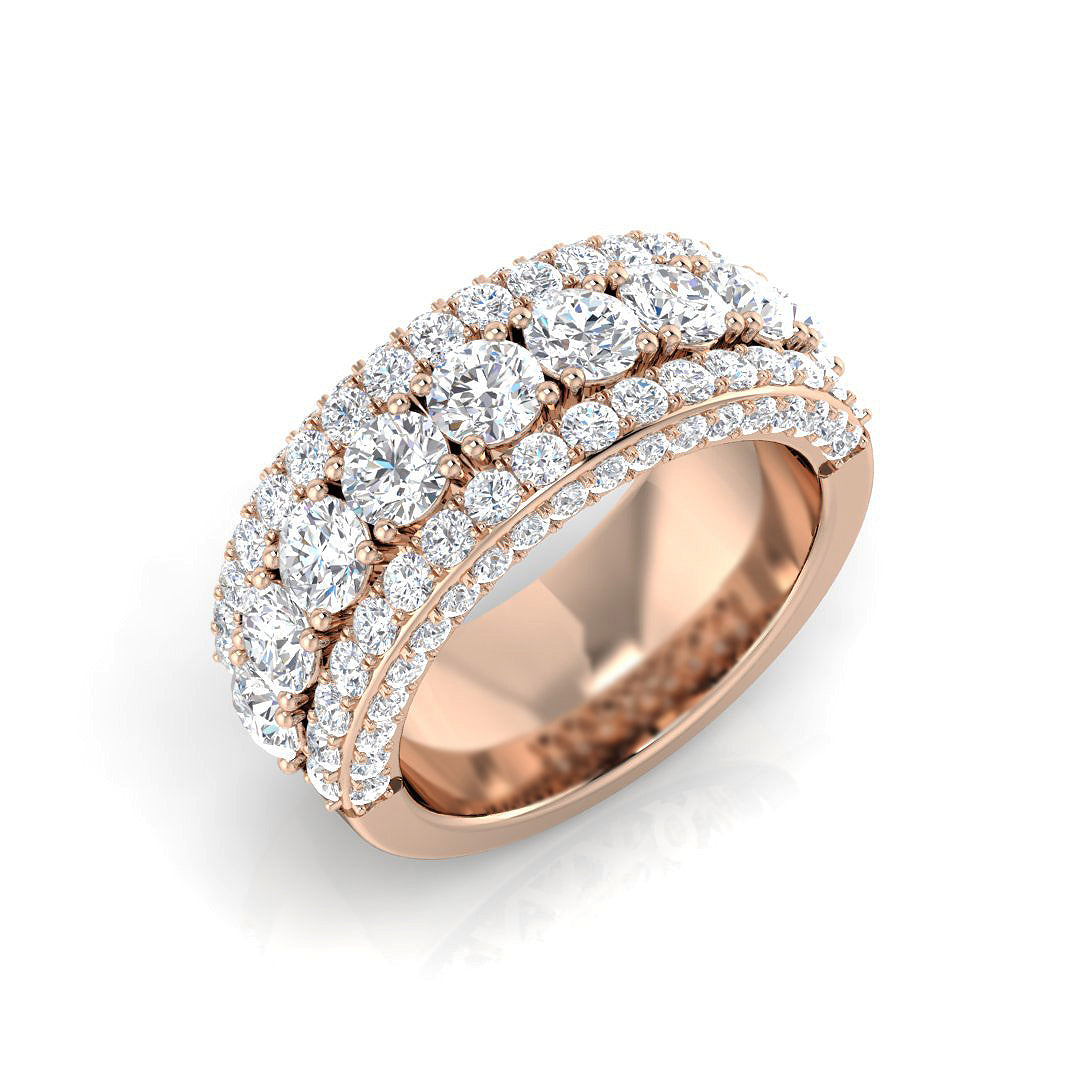 SR3490 — Ring - 9k Rose Gold