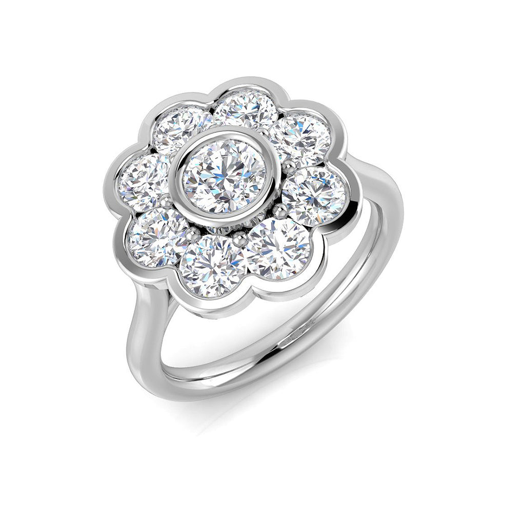 SR3493 — Ring - 9k White Gold