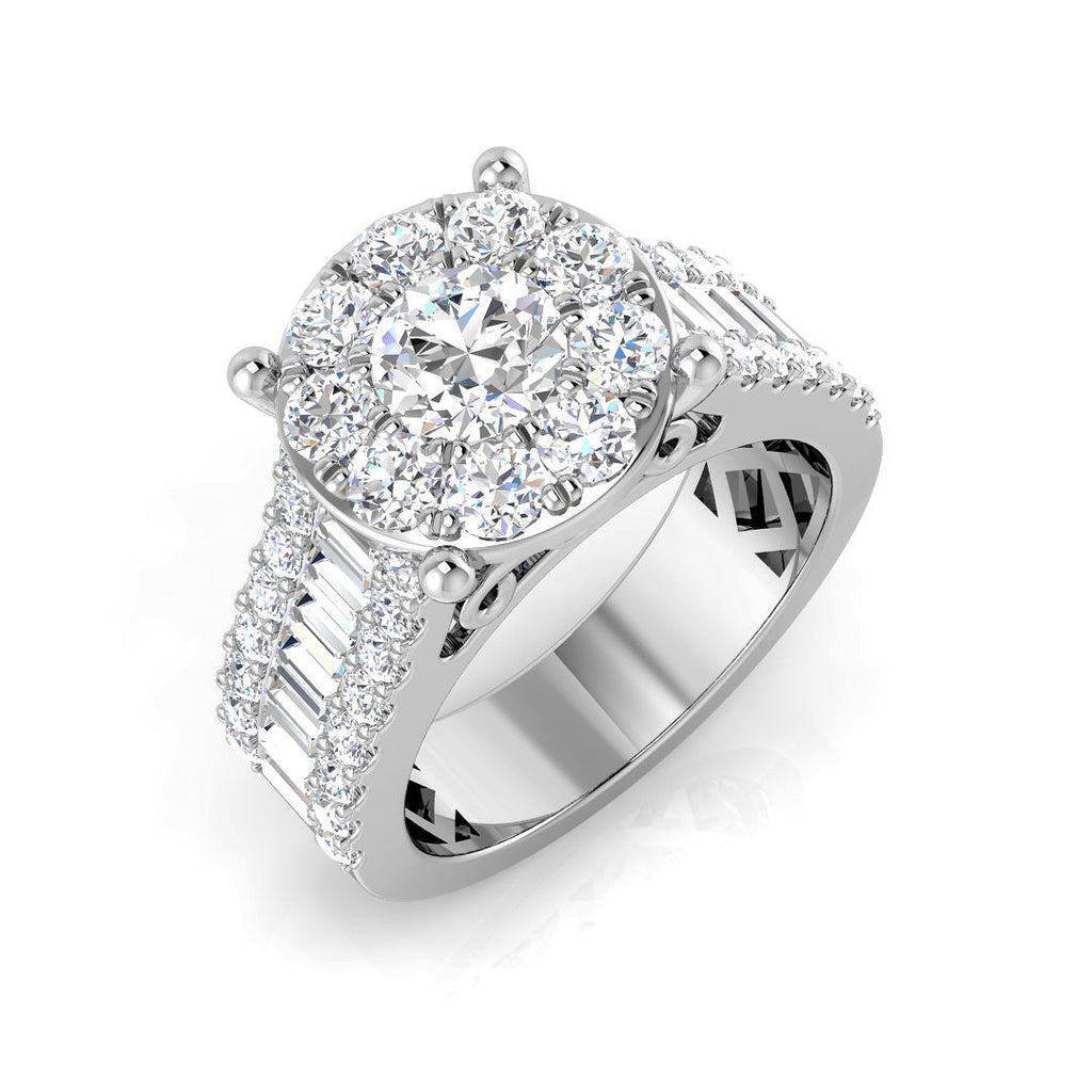 SR34 — Ring - 9k White Gold