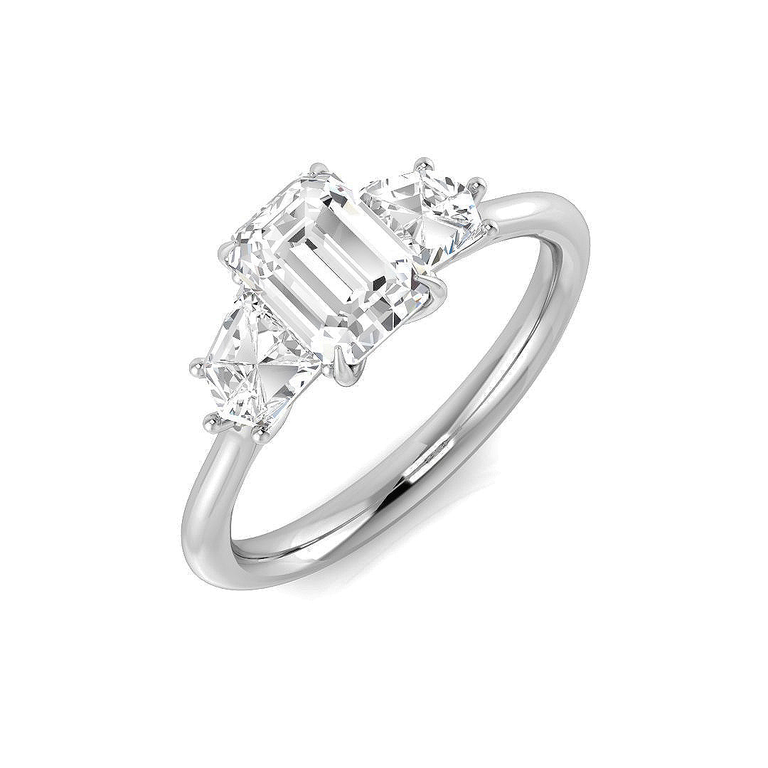SR3501 — Ring - 9k White Gold