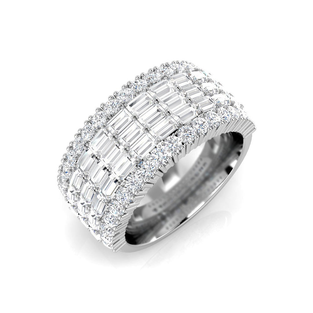 SR3514 — Ring - 9k White Gold