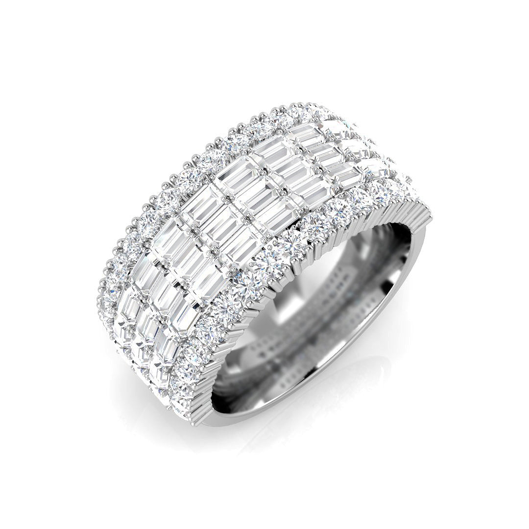 SR3514 — Ring - 9k White Gold