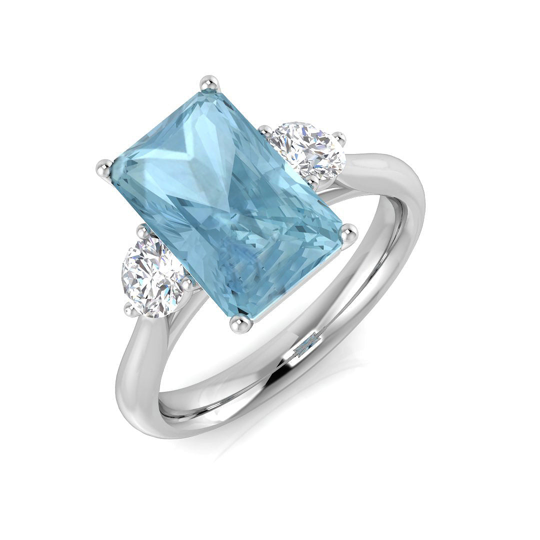 SR351 — Ring - 9k White Gold
