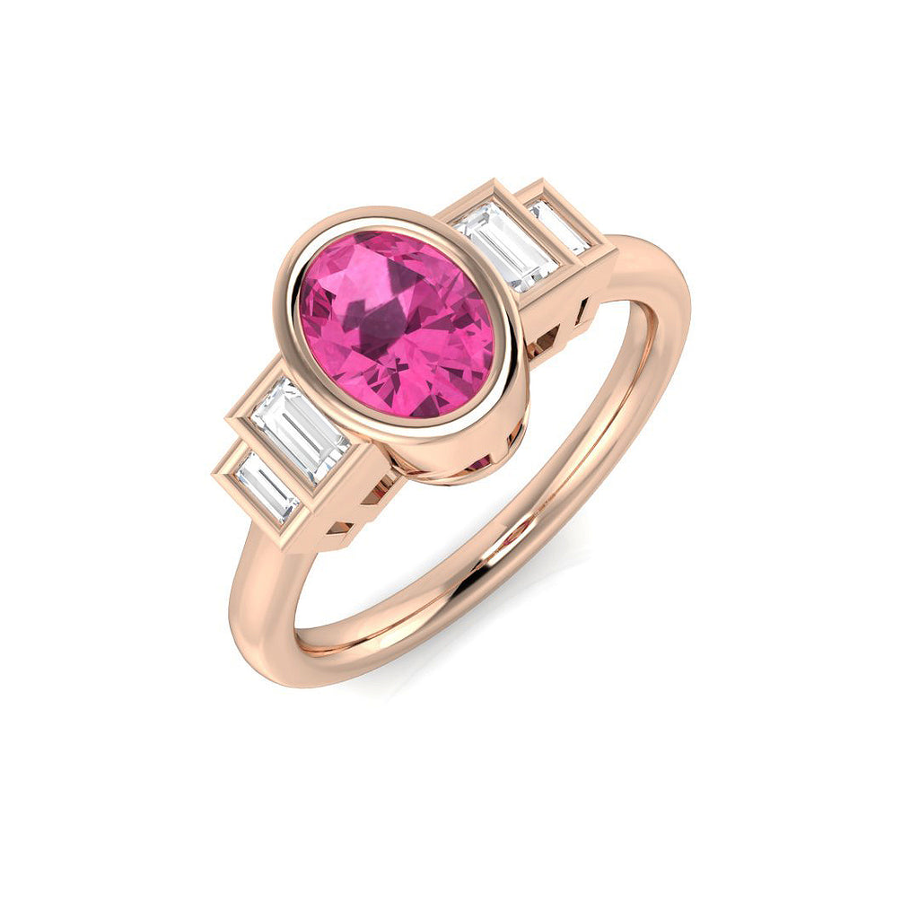 SR3520 — Ring - 9k Rose Gold