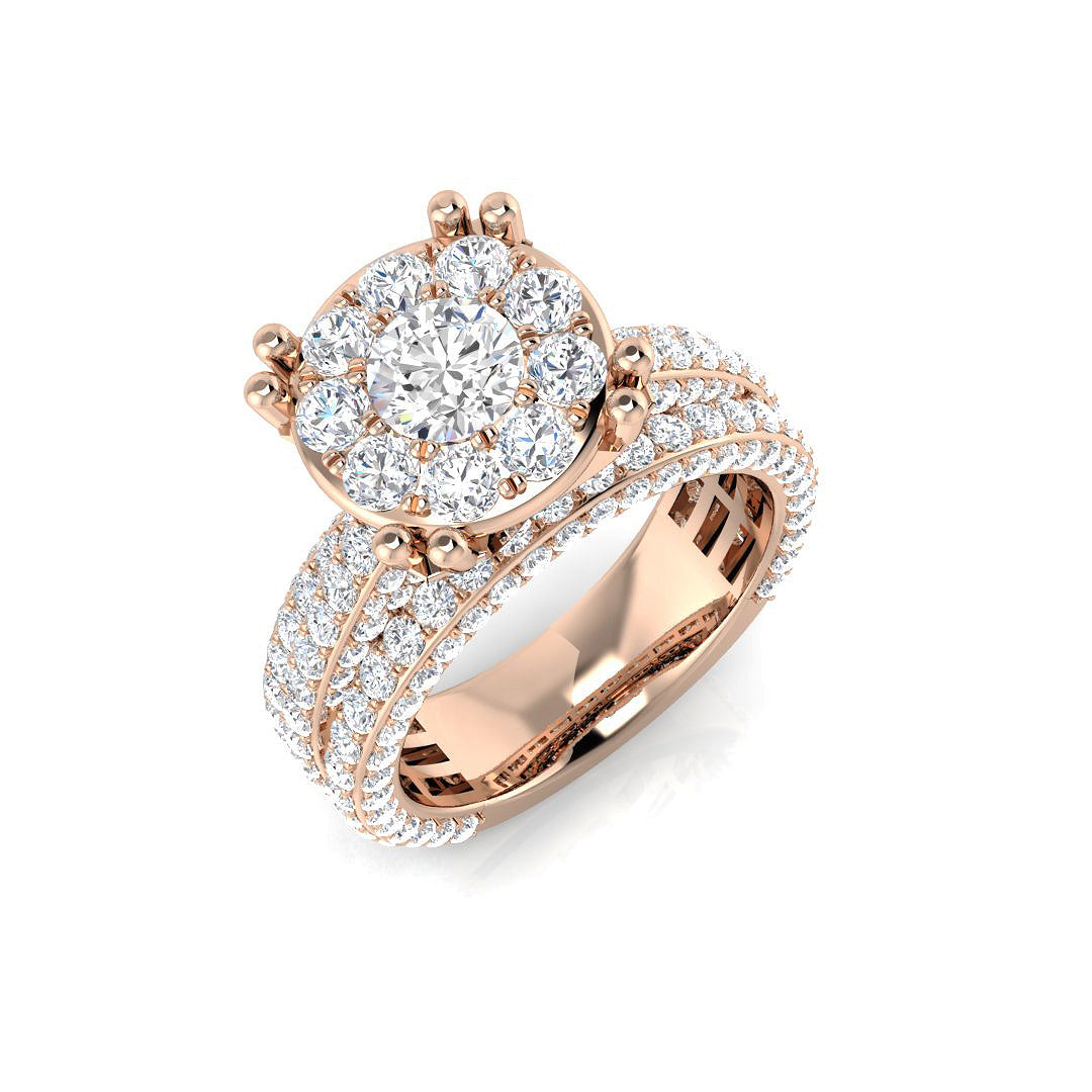 SR354 — Ring - 9k Rose Gold